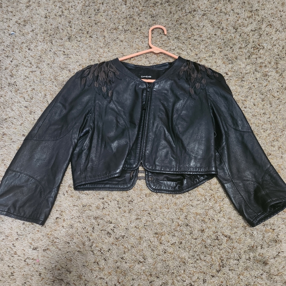Leather jacket